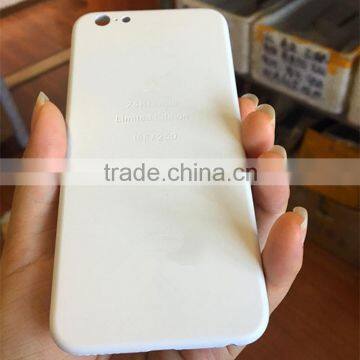 Callancity new design matte white for iphone 6 back housing replacement