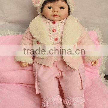 NPK DOLL 22 inch Reborn Baby Doll Silicon Newborn doll customized Doll