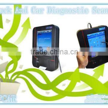 Professional diagnostic scanner for heavy duty trucks, small diesel cars and gasoline