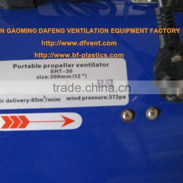 300mm Peacock Blue Portable Air Blower With European Plug photo-4