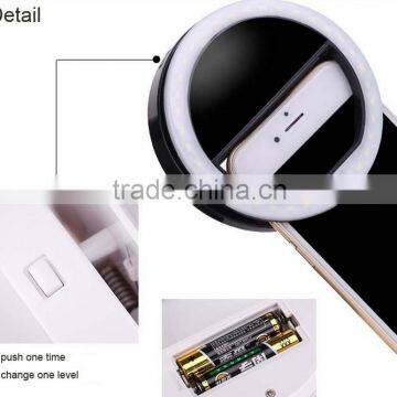 New Products 2016 Innovative Product Cheapest Mobile Phone Led Selfie Flash Light, Portable Camera Flash Light