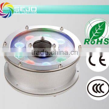 High Power 9W LED Fountain Light IP68 Standard DMX512 Protocal