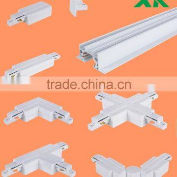 Recessed single phase 3 wires Track for Led Track Light System