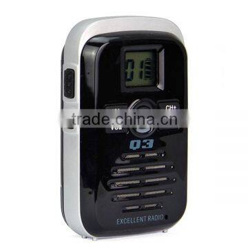 Mini Small Size Portable Radio Luiton Q3 UHF Band Walkie Talkie photo-3