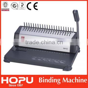 Popular single handle paper perforating machine for A4 from Hopu China