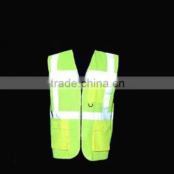 ANSI Orange Yellow High Visibility Work Safety Uniform Reflective Workwear With Pockets photo-4
