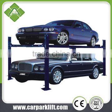 One Cylinder Hydraulic Lift Type and CE Certification Four Post Car Lift photo-3