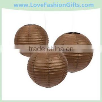 Chocolate Paper Lanterns