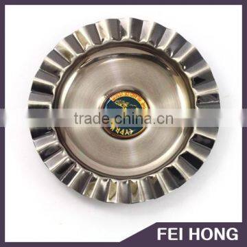 High Qulaity round shape iron material custom ashtray