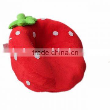 plush strawberry sofa