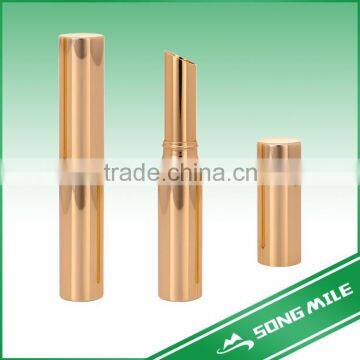 Aluminum coating gold cosmetic lipstick tubes