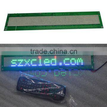 7*80 indoor customize RG color without case LED moving sign