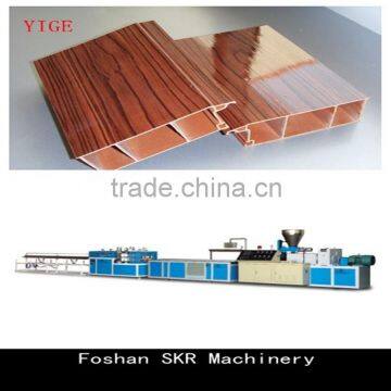 WPC Production Line for Outdoor Floor Seat Profile Making Machine