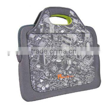 2013 fashion sublimation neoprene laptop sleeve bag from direct market