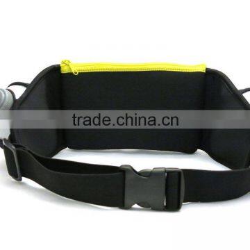 Zipper Pockets Sport Waist Pack Bags Running Belt With Bottle Holder photo-5