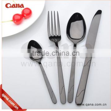 hot sale titanium /gold plated flatware cutlery set