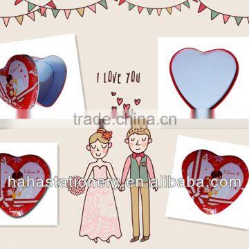 Heart shaped mini candy Tin box,Wenzhou