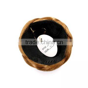 Wholesale Cheap Hair Piece , Synthetic Clip Hair Bun