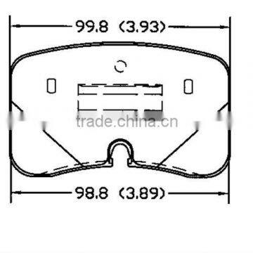 D476 brake pads for lexus