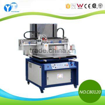 YT C80120 Vertical Flat Semi Automatic Silk Screen Printing Machine