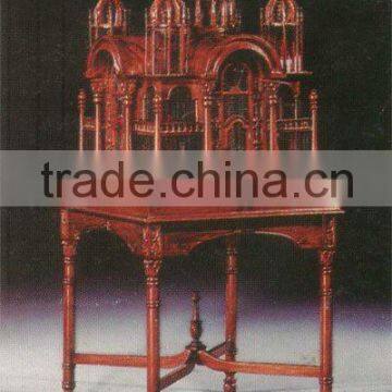 Mahogany Bird Cage Indoor Furniture.