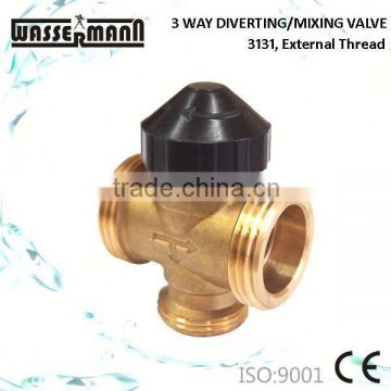 Male thread,3 Way Electric Water Valve