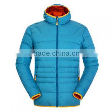 Warm goose feather down jacket