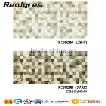 High Quality Fashion Design Flower Interior Ceramic Wall Tile