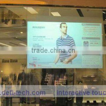 46" Interactive touch Foil Reusable Version / 20 points touch film Bottom Tail