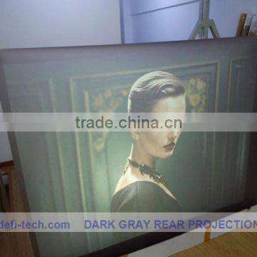 Supply clear matte self adhesive rear projection screen f from $35