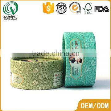 Cute Printed Customized Bio-degradable Sweet Round Paper Box for Candle Packaging photo-2