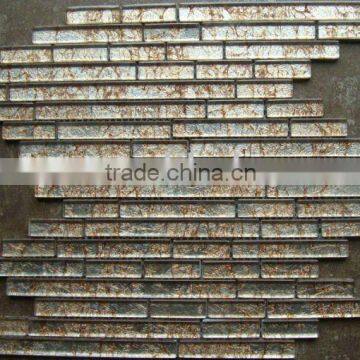 Glass Crystal Mosaic Silver-leaf American Style FAST1