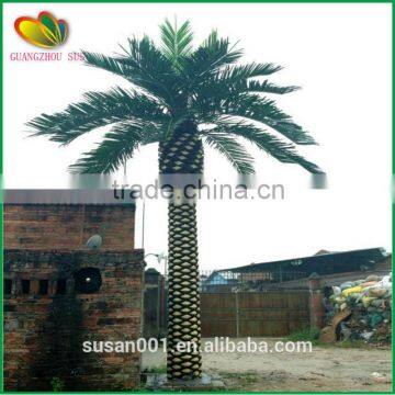 High quality fiberglass fake date palm tree artificial outdoor date palm tree