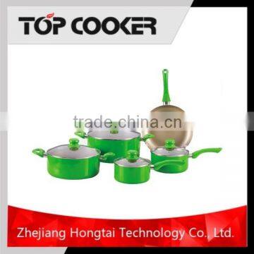 Aluminum Pressure Nonstick Coating Baby Products Cookware Sets