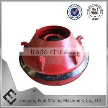 High Manganese Steel Casting Mantle Liner For Cone Crusher