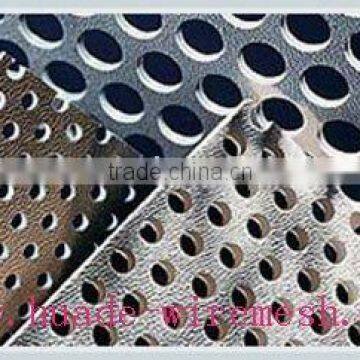 Perforated metal panel