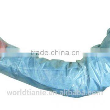 Shoulder-length PE disposable gloves with high quality and low price