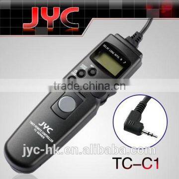 Camera wired Timer Remote Control for Canon/Pentax/Samsung/Contax/Hasselblad,JYC TC-C1