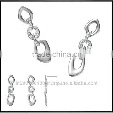 Beautiful Fashion Earring Cad Design