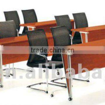 Wooden conference desk sets, training desk sets, classroom desk sets (FOHD-22612#)