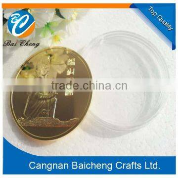 2016 Hot sale metal souvenir silver coin manufacturers