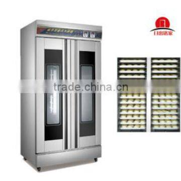 Hot sale 28 trays double door bread dough proofer with steam system