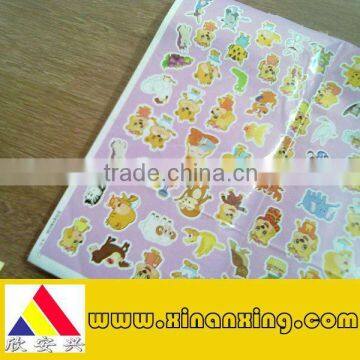 color adhesive sticker post