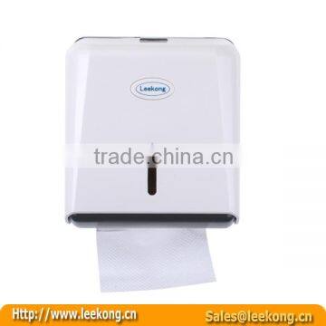 Double mini 1/2 fold hand paper towel dispenser abs plastic paper holders