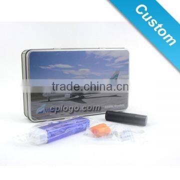 All in 1 airline travel kit with Logo printing customized