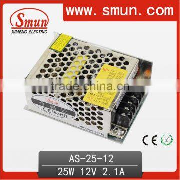 25W 12V 2.1A Compact Switching Power Supply(AS-25-12)