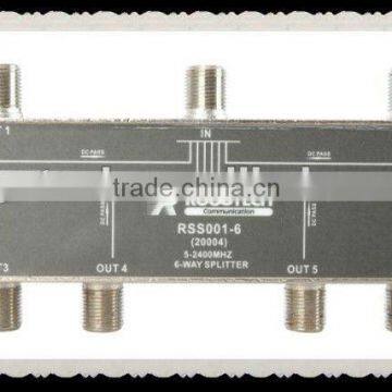 6 way satellite splitter(RSS001-6)