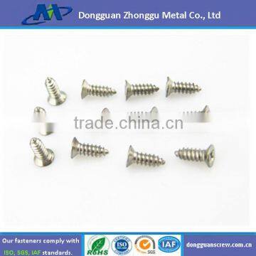 flat head small screws