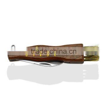 Mushroom Knife With Brush Outdoor Survival Knife Tool photo-6