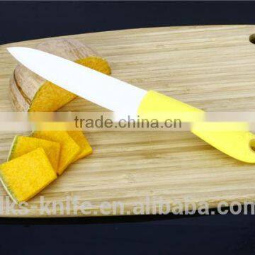 KC1305C 6 inch Chef Knife with White Ceramic Blade and New Designed PP+TPR Handle Ceramic Knife
